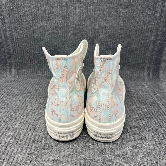 Converse Chuck Taylor All Star Lift Platform Hi Light Dew Egret Silver Women 9.5 - Picture 4 of 7